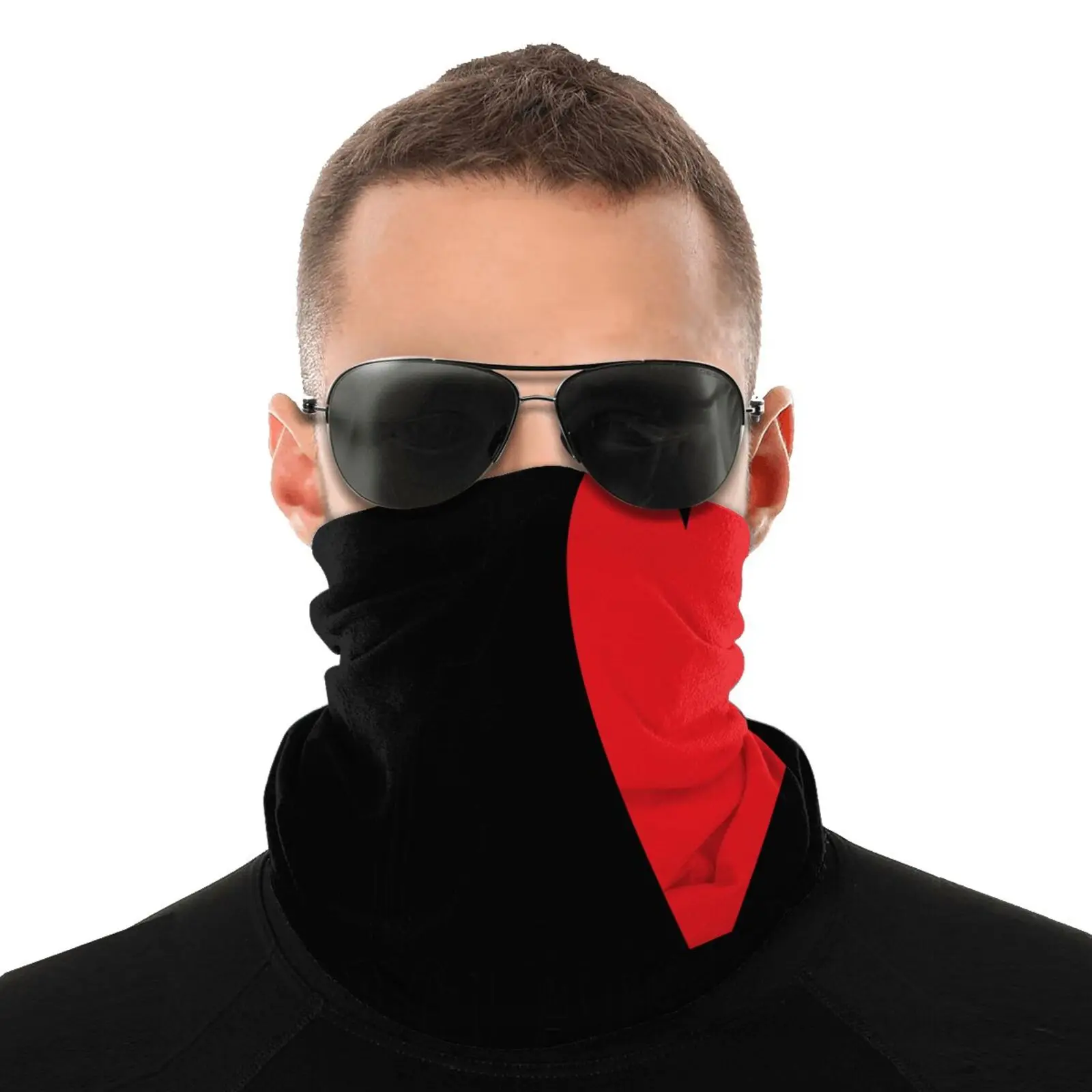 Мужская бандана I Love для девочек и мужчин женская обогреватель шеи мужской