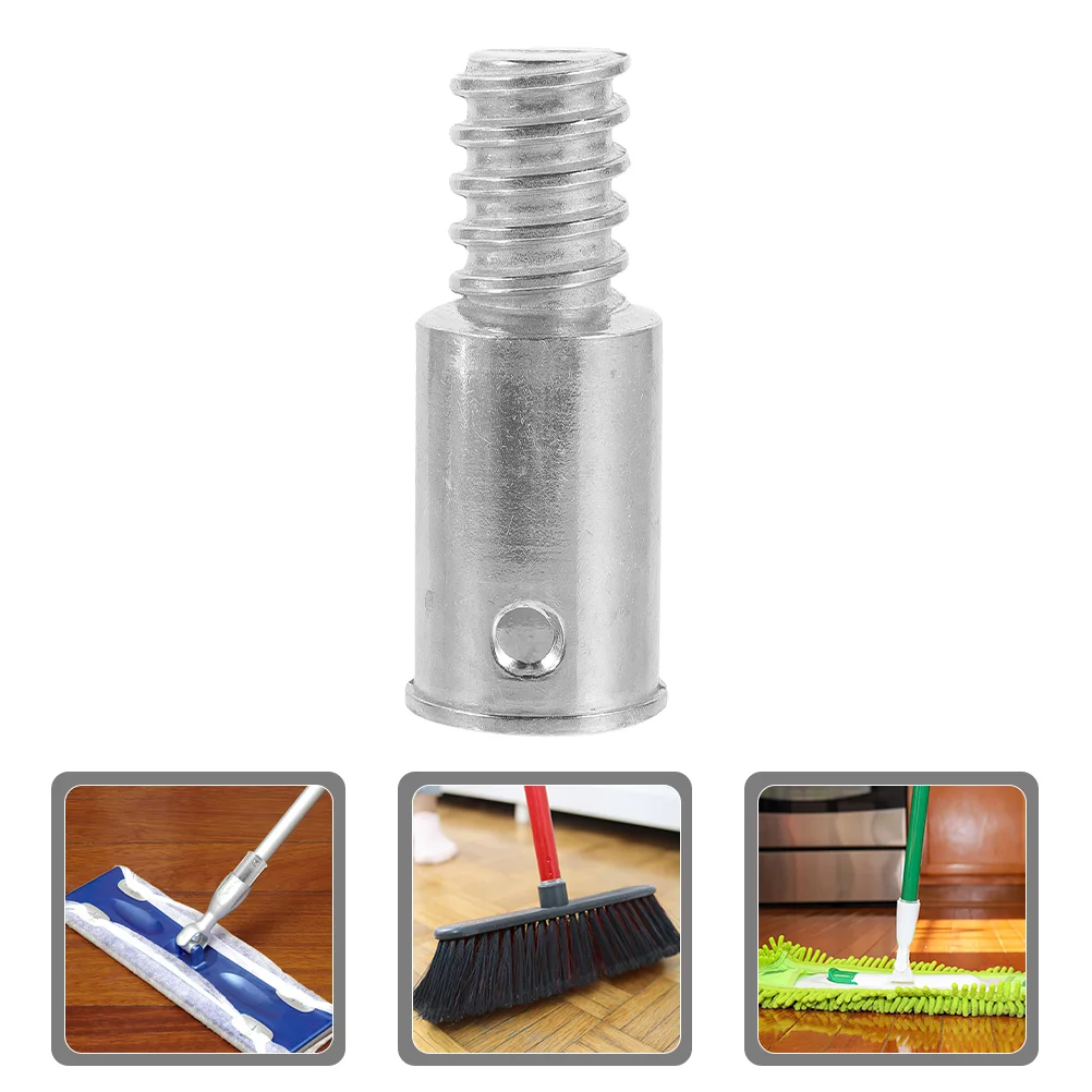 

Broom Handle Threaded End Attachments Extension Pole Accessories Replacement Tips Connector Parts Mop Stick