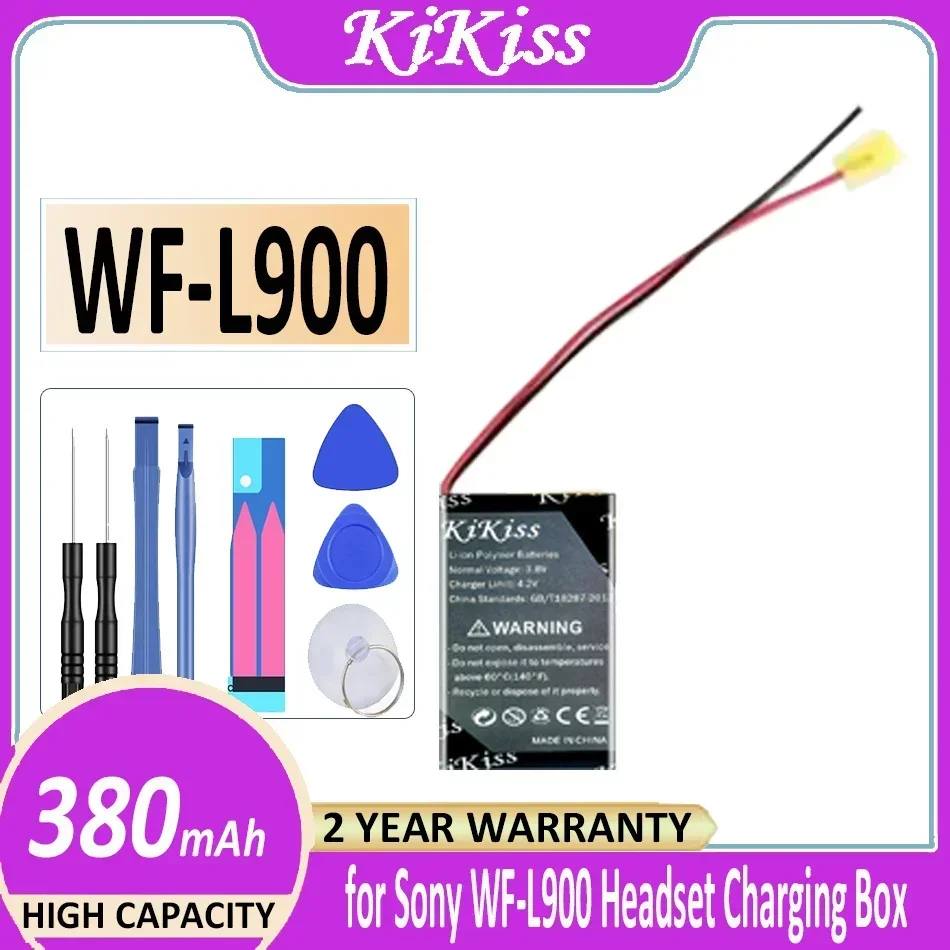 Аккумулятор 621733 (2 линии) 380 мАч для Sony LinkBuds WF-L900 зарядное устройство гарнитуры Bateria