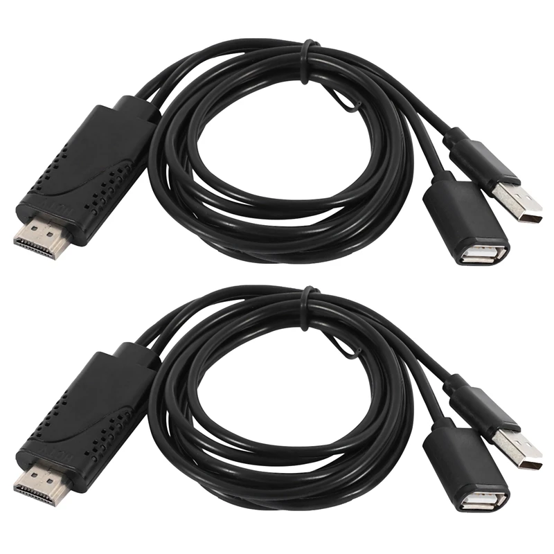 

2 шт., USB-Кабель-адаптер для Iphone 7/7Plus/6S 6 Plus