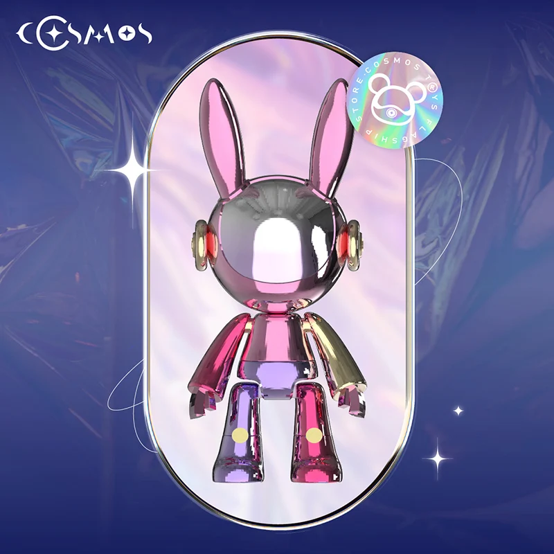 

Genuine Anime COSMOS Blind Box Star Bear Rabbit Fashion Series Surprise Toy Doll Anime Plating Model Kids Toy Christmas Gifts