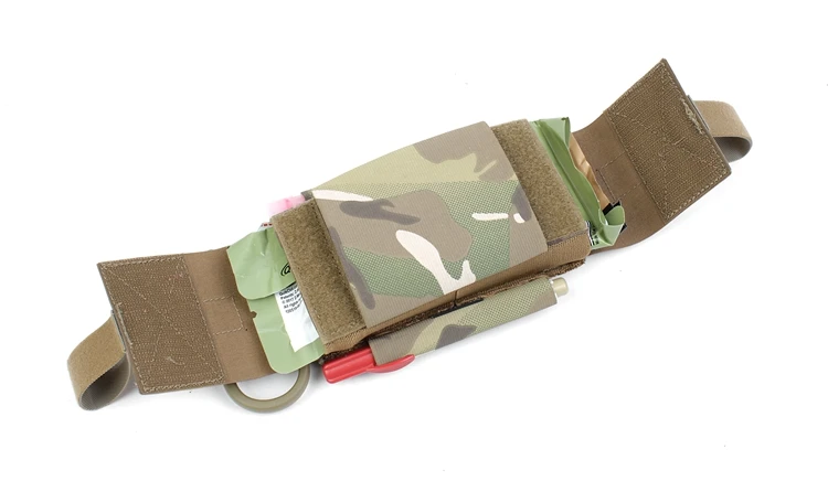 Outdoor Military Hunting MOLLE Compact Medical Bag Side Wall Tactical Belt First Aid Items Storage Bag