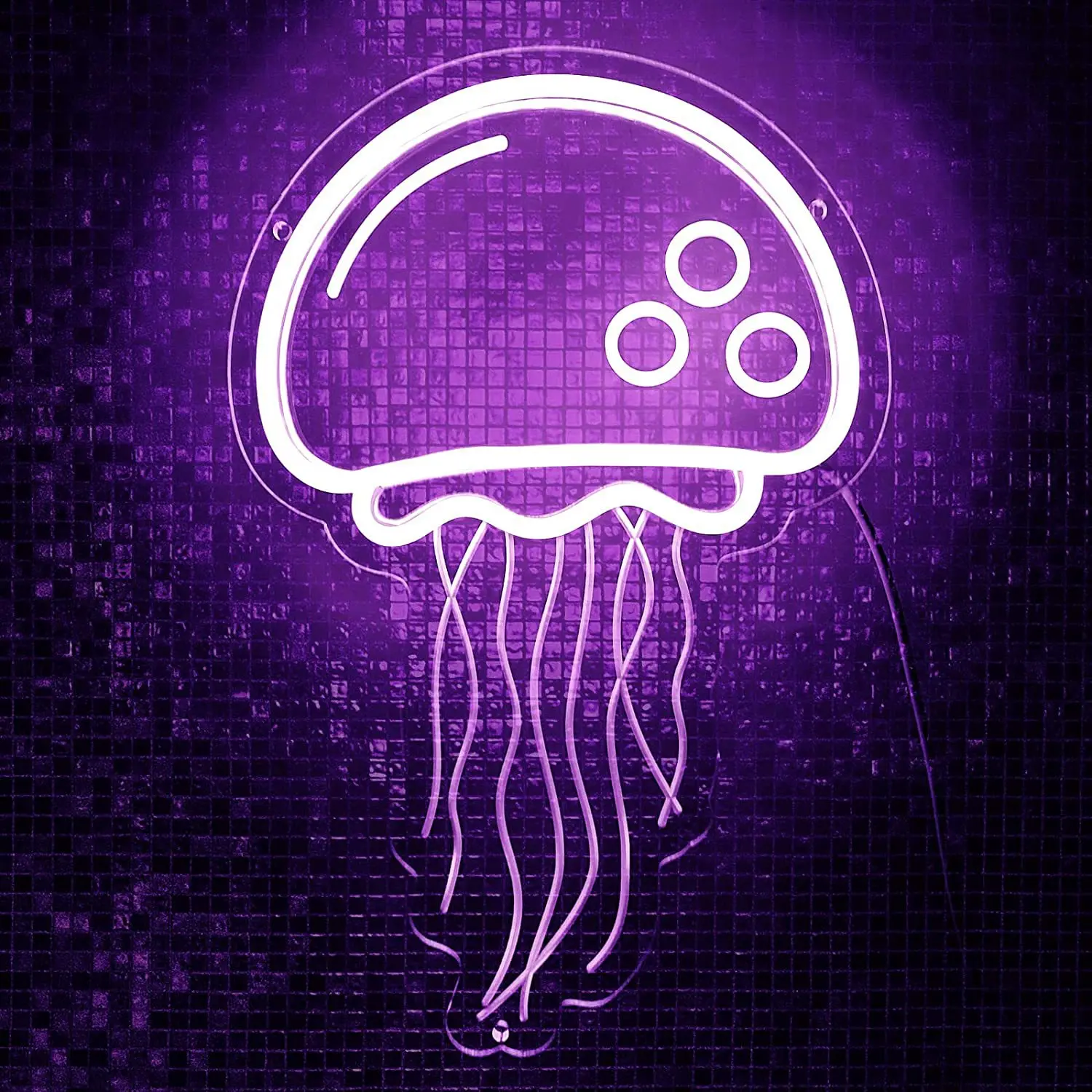 

Jellyfish Medusa Neon LED Light Sign Game Room Bedroom Decor Night Lamp Wall Art Store Party Decoration Birthday Gift CustomMade