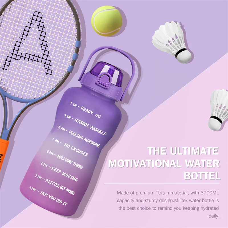 Спортивные бутылки для воды объемом 1/2 литра с соломинкой | Дом и сад