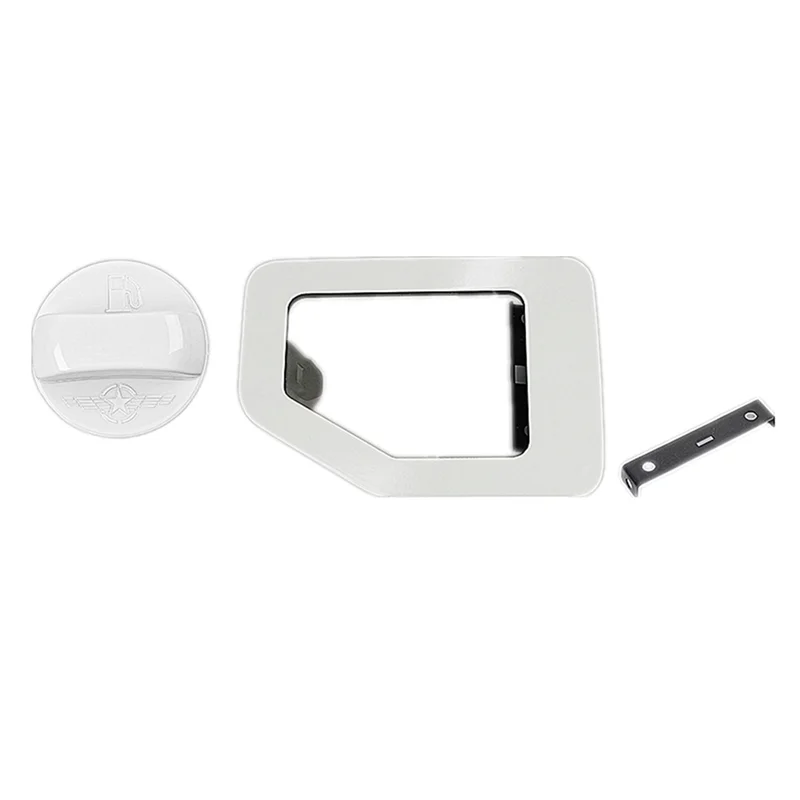 

Автомобильный прозрачный газовый топливный бак крышка крышки декоративные аксессуары для Suzuki Jimny JB64 JB74 2019-2022 (белый)