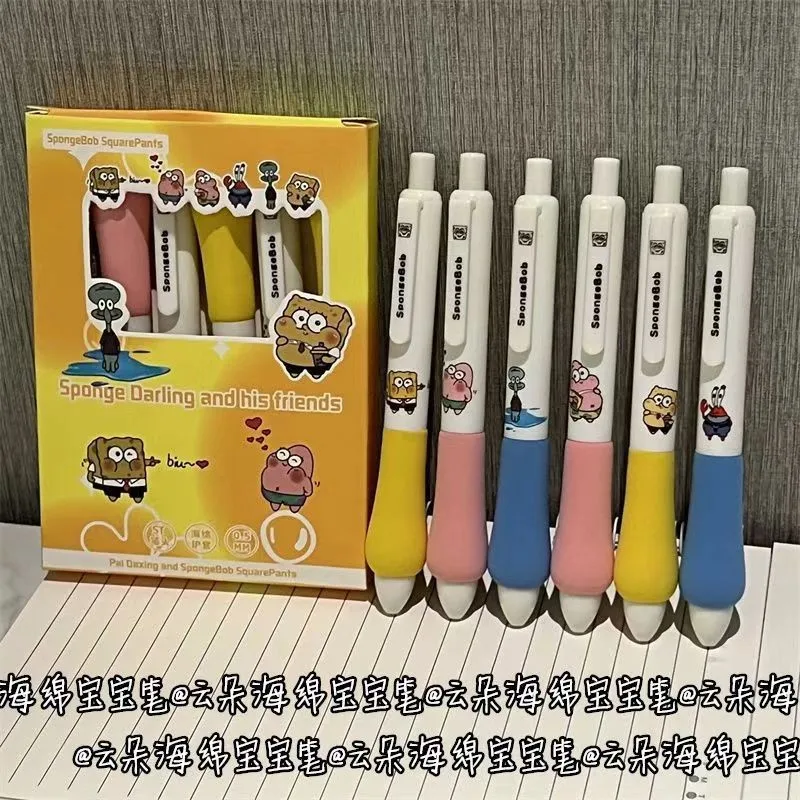 Губка Боб Квадратные Штаны Гелевая ручка Патрик Стар Милый мультфильм Аниме