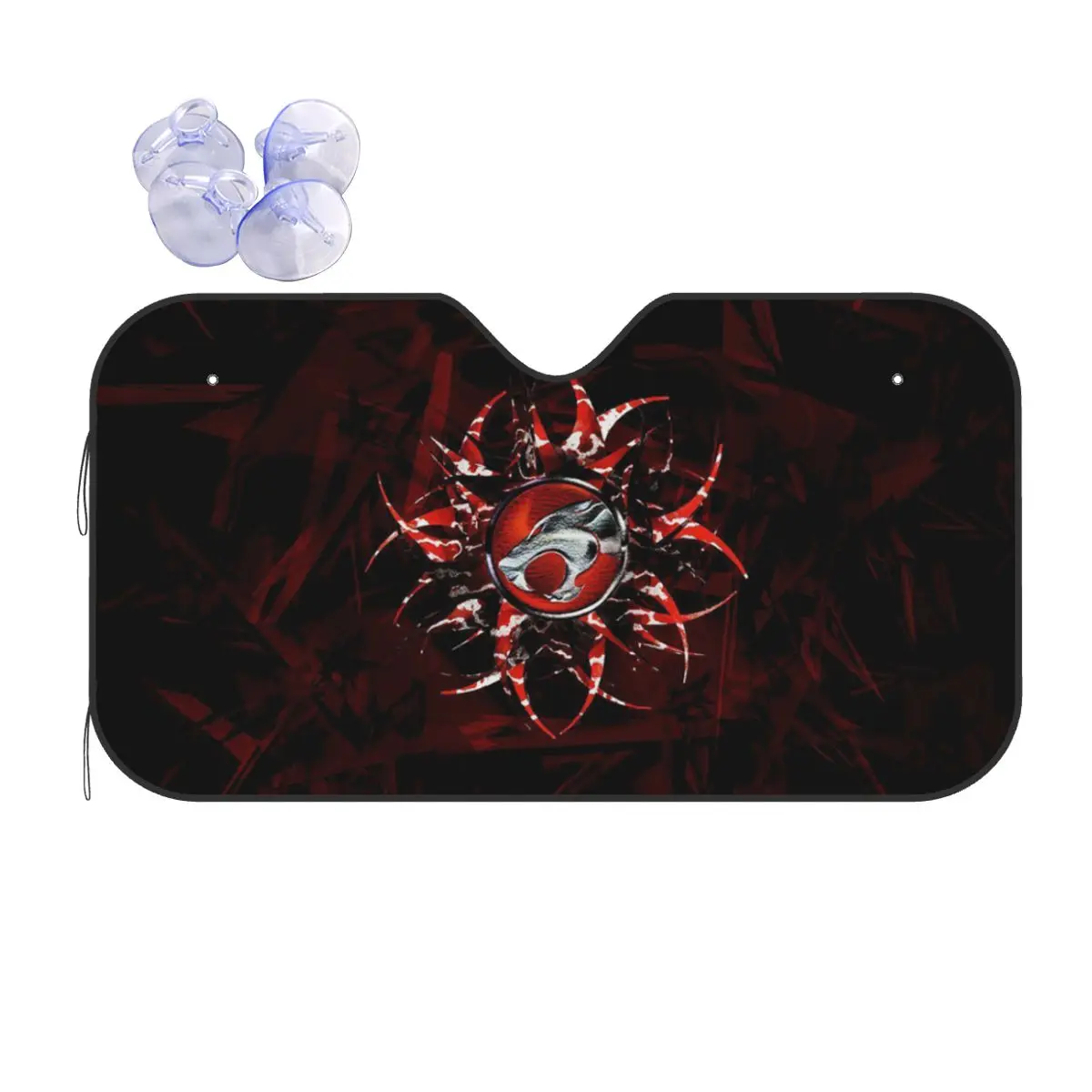 

Thundercats Logo Personality Windshield Sunshade 70x130cm Foils Car Sunshade UV Protector