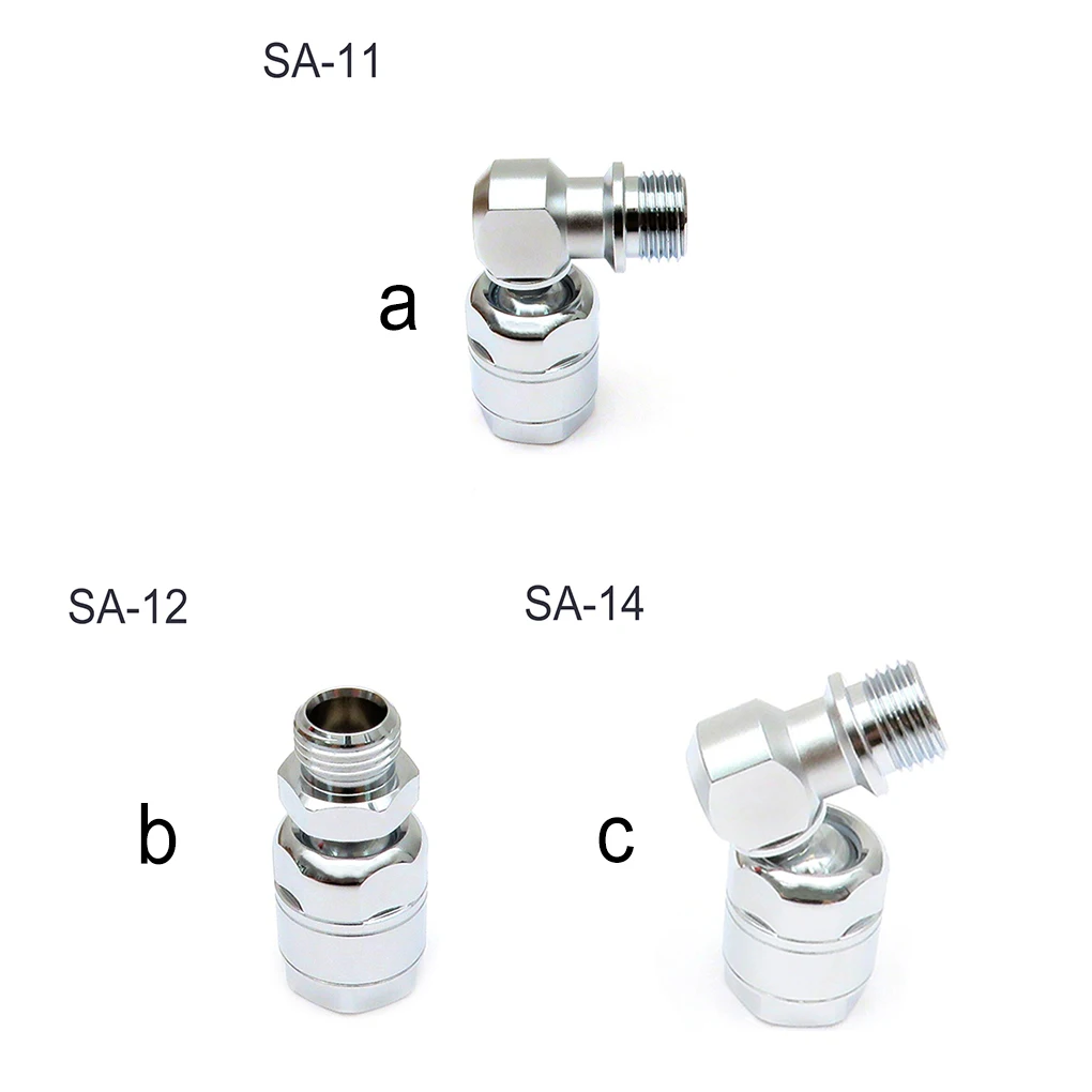 

Diving Regulator 360 Degree Swivel Professional Anti-rust Second Stage Connection Adaptor Swimming Connector SA-14