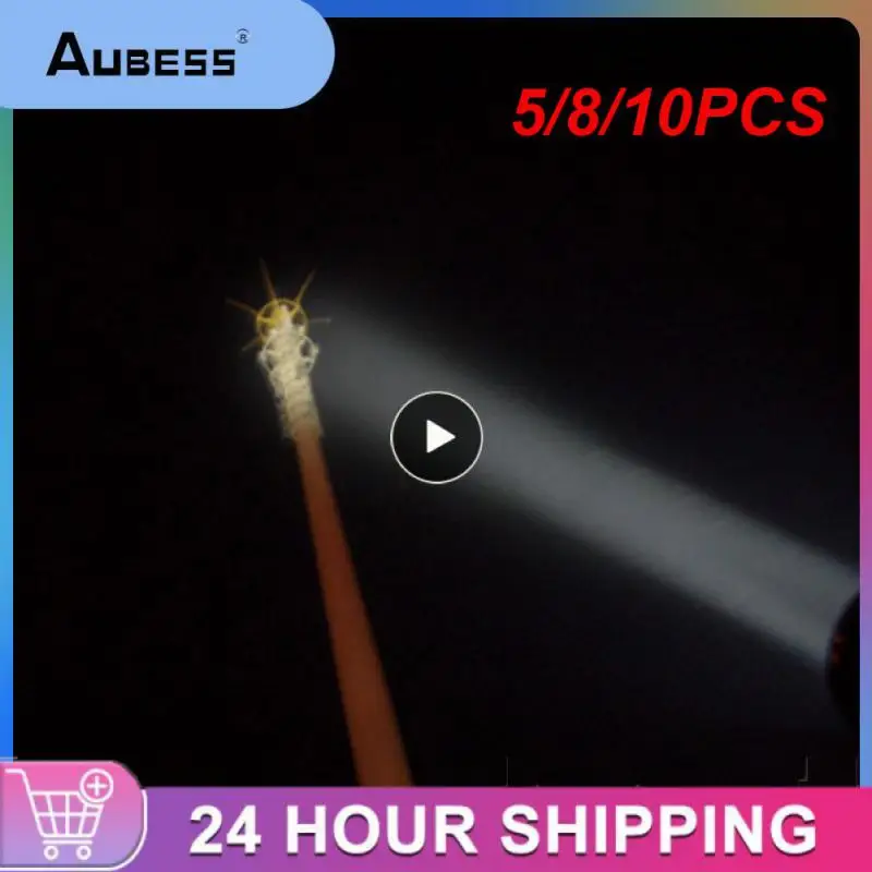 

5/8/10PCS Usb Flash Light Ultra Bright Portable Flashlight Power By Usb Interface Power Bank 3 Modes Led Lighting Torch Lanterna