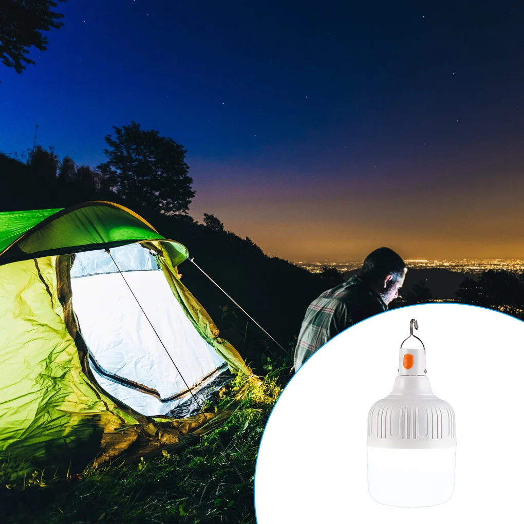 

Outdoor Tent Lamp Camping Rechargeable Adjustable Emergency Light Lighting