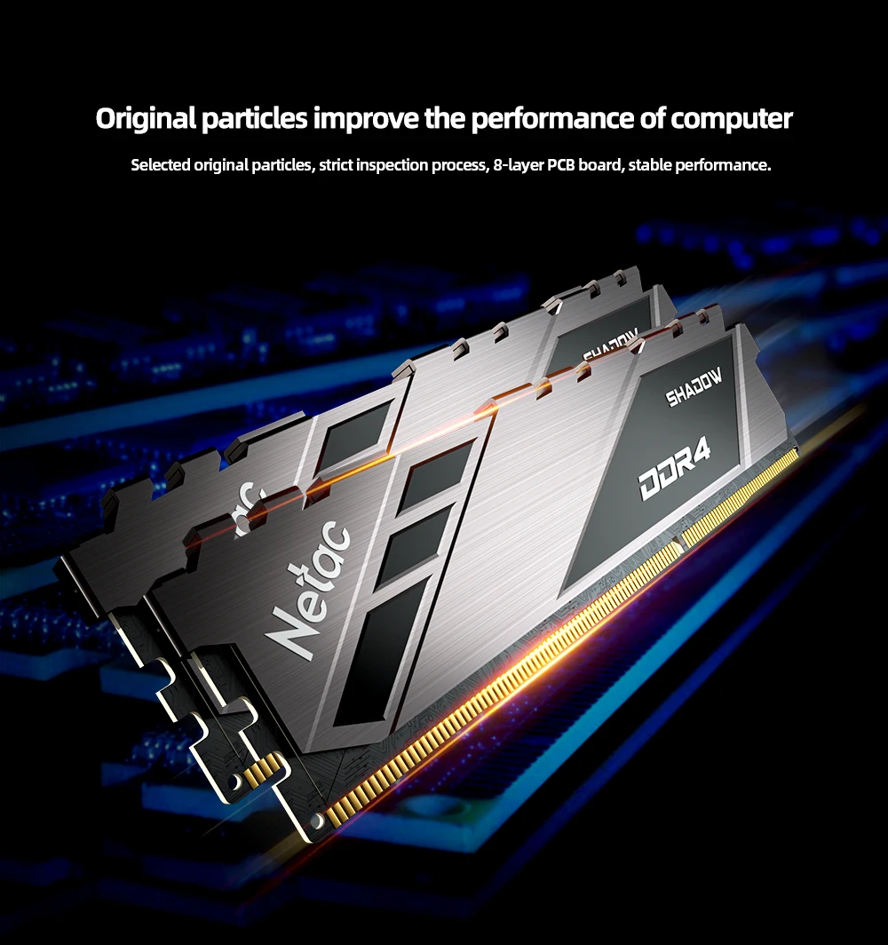 Оперативная память Netac DDR4 8 Гб 16 2666 МГц 3200 3600 Память ОЗУ ddr4 XMP модуль памяти Dimm для
