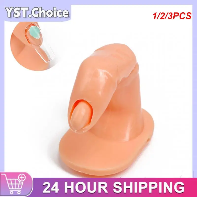 1/2/3 шт. модель руки для практики ногтей гибкая мягкая протез пластик