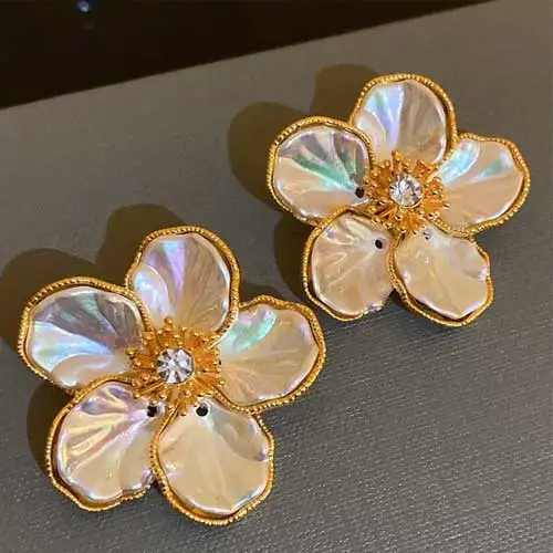 Классические женские модные серьги для девочек Sart Dazzle, клипсы для ушей, элегантные женские винтажные изысканные ювелирные аксессуары с кристаллами и цветами (art.: 3920ccb9abc84) - 3920ccb9abc84