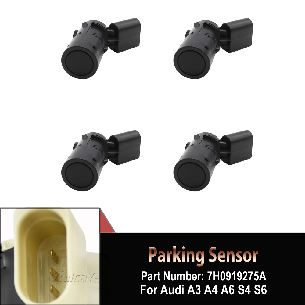 Датчик парковки для Audi A3 A4 A6 RS4 RS6 S3 S4 S6 OEM 7H0919275A 7H0919275F 7H0919275D, 4 шт.