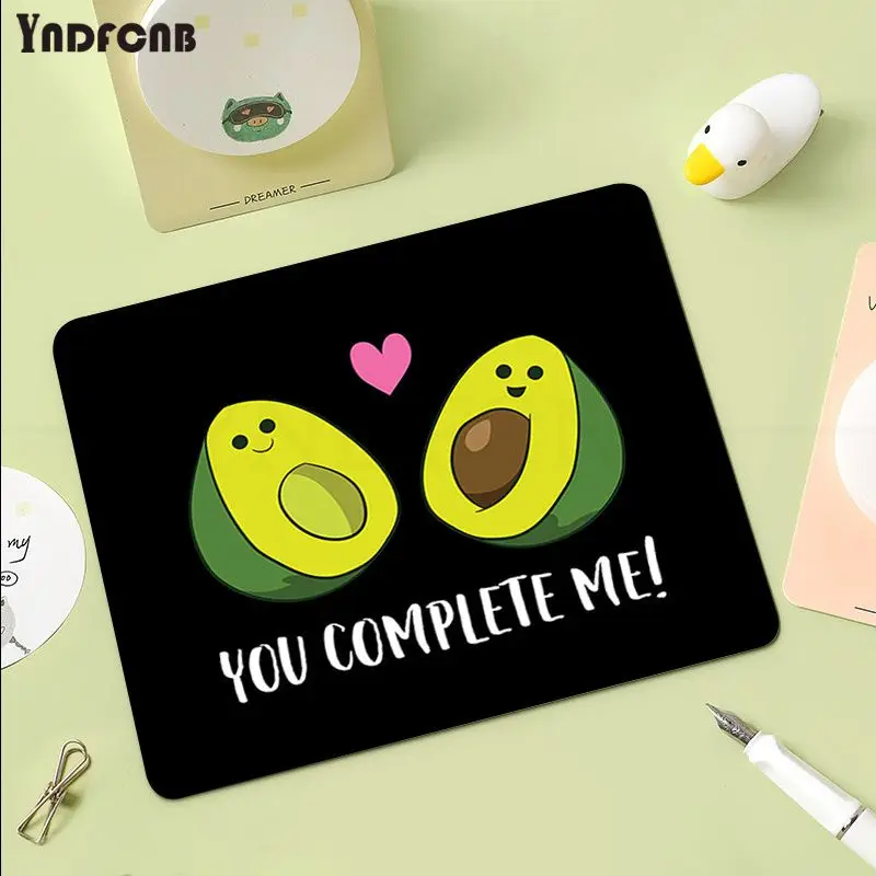 Коврик для мыши с изображением авокадо и фруктов маленький Настольный коврик в