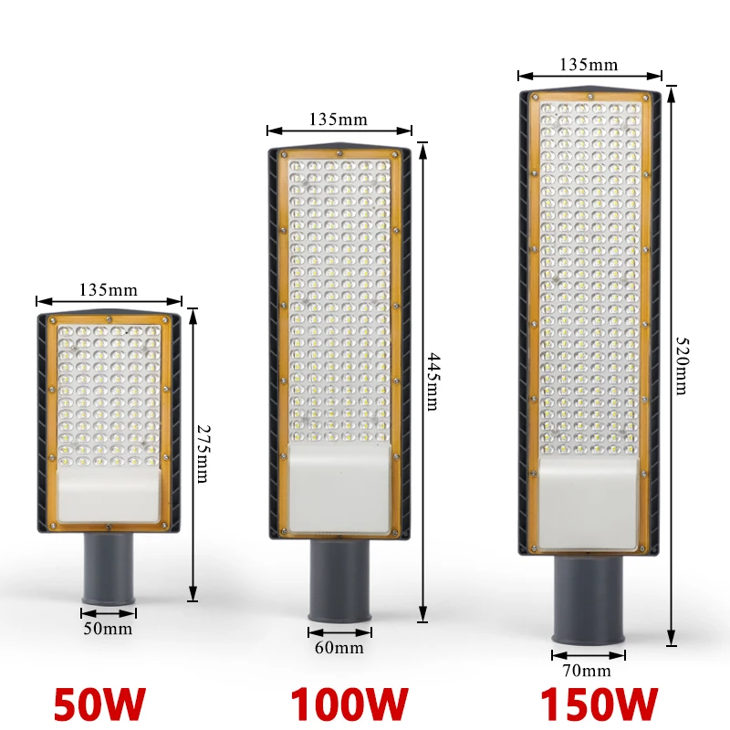 150W алюминий высокого качества IP66 уличный фонарь, настенный фонарь 6000k, светильник