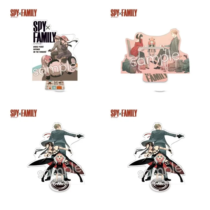 

SPY×FAMILY Anime Figures Twilight Acrylic Stands Yor Forger Anya Forger Character Model Plate Desk Decor Standing Sign Fans Gift