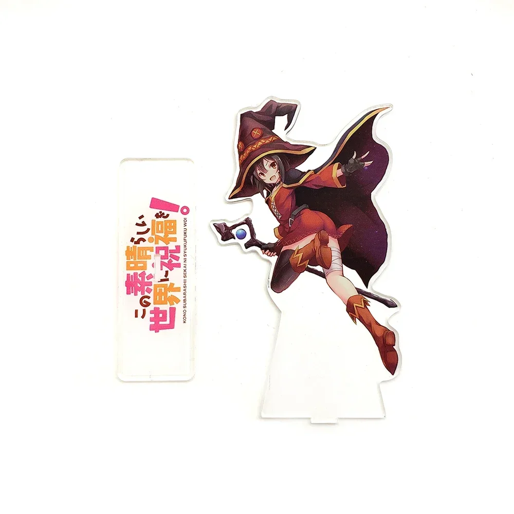 Subarashii Sekai Shukufuku Megumin японские акриловые фигурки украшение для стола топпер торта