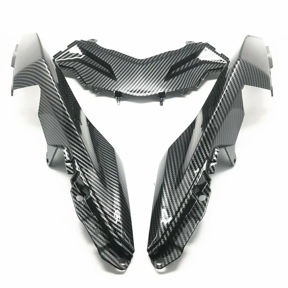 

For Kawasaki Ninja 300 2013-2017 Hydro Dipped Carbon Fiber Finish Rear Seat Side Fairing Cowl Panel