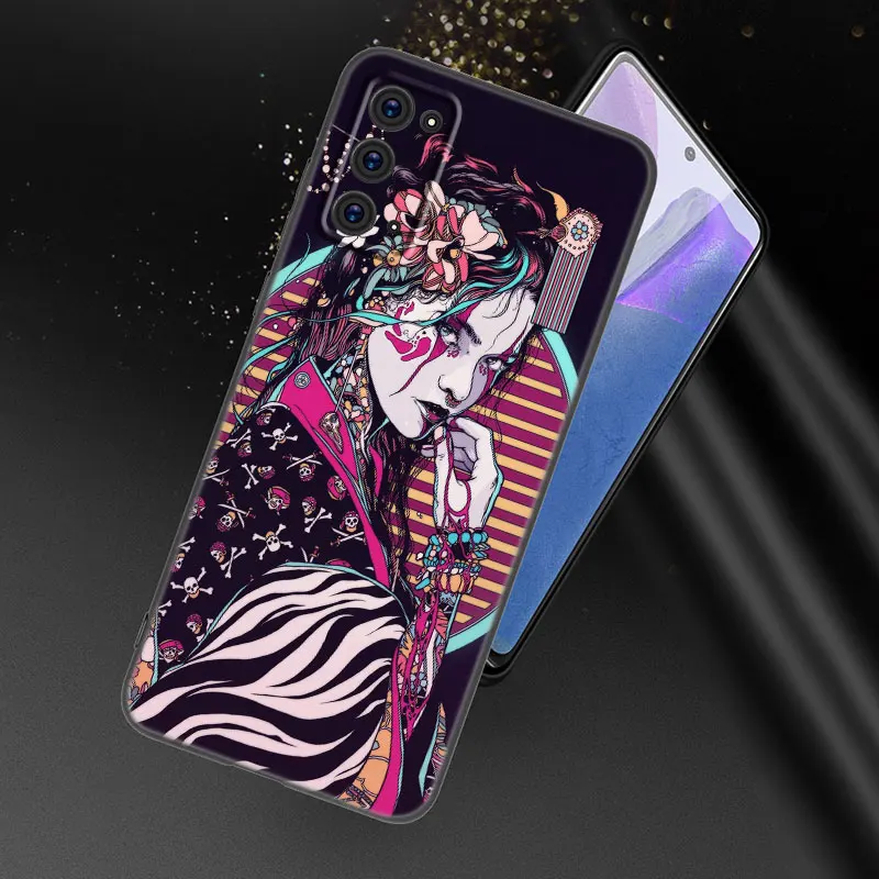 Чехол Art в японском стиле для Samsung Note 10 Lite 20 Ultra M30 M31 S M11 M12 M21 M22 M23 M32 M33 M52 M53 J2 Pro J4 J6 + J8