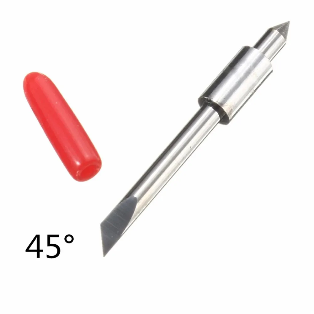 

15 Pcs 45 Degree Vinyl Cutter Plotter/Printer Blades For CB15 CB15U With A Sprin Needle Knife- Tool Cutter