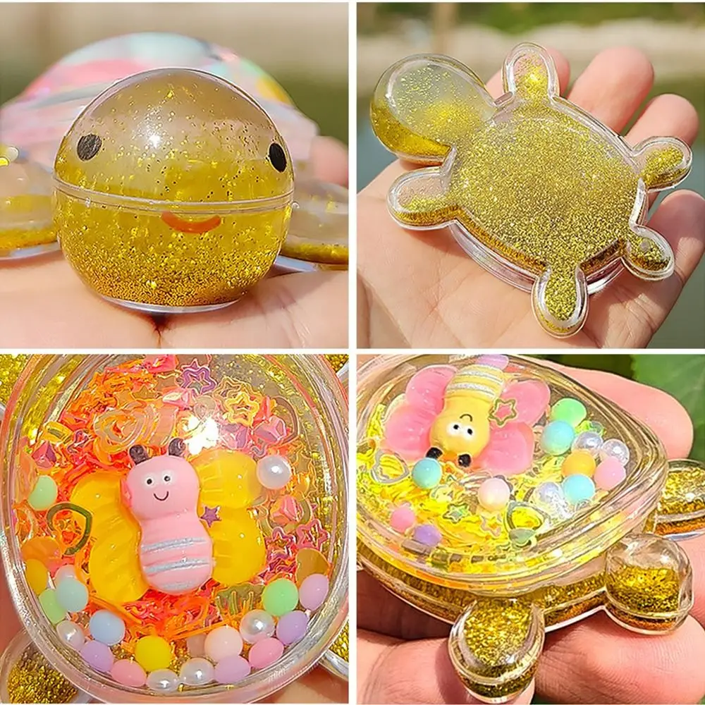 Креативная фигурка черепахи орнамент зыбучий песок струящийся глухая коробка