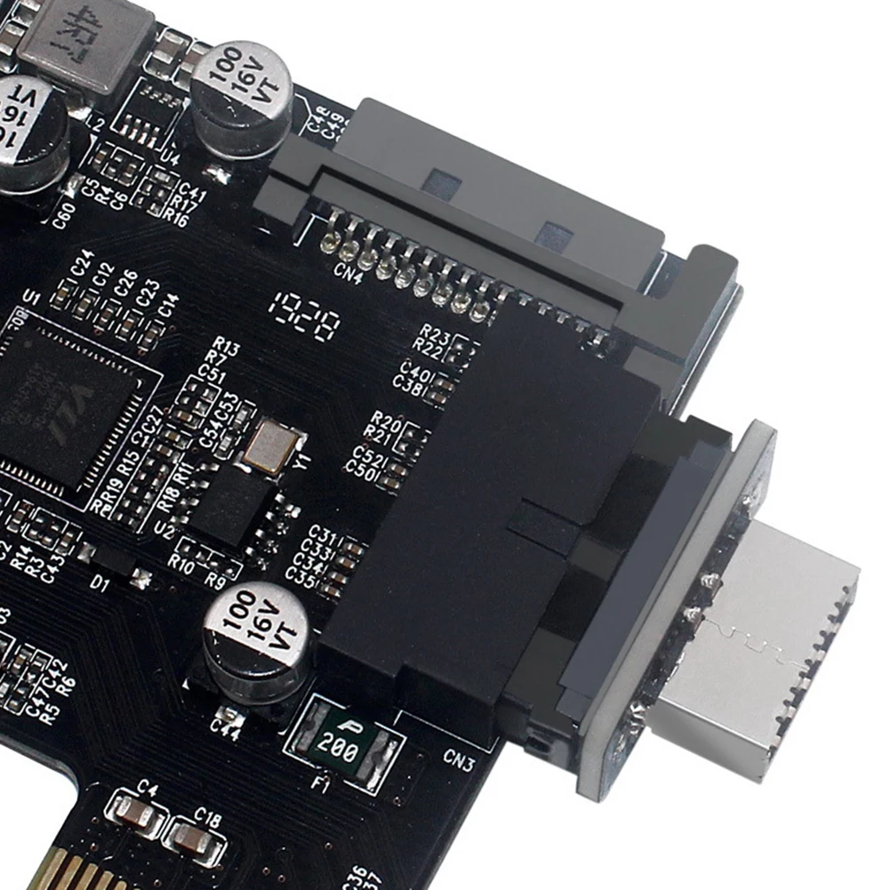 

Адаптер USB3.0 19P/20P для телефона, макс. скорость передачи 10 Гбит/с