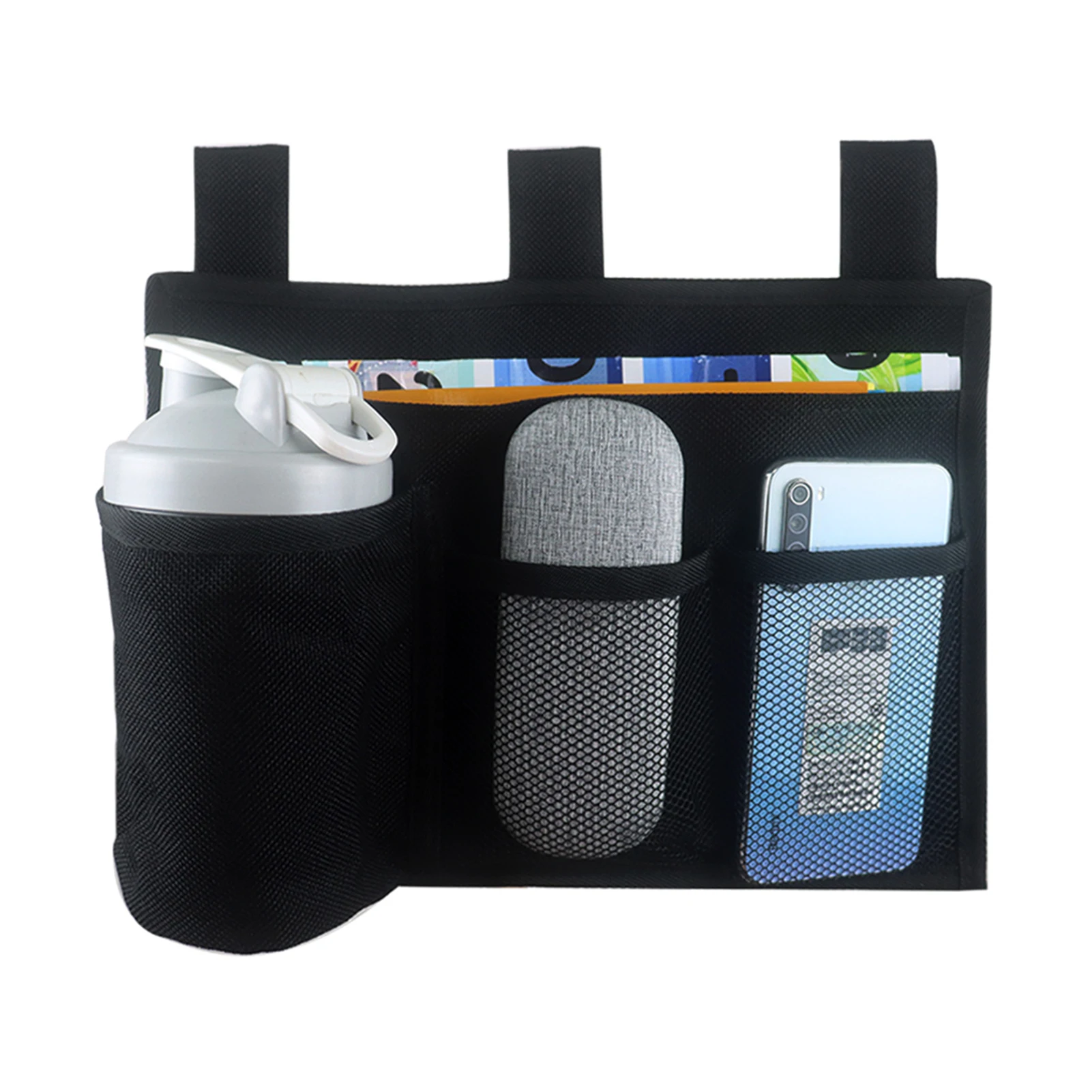 

Bedside Caddy Organizer Multi-pocket Bedside Pocket Organizer Practical Bed Caddy Storage Bag For Bunk And Hospital Beds Baby