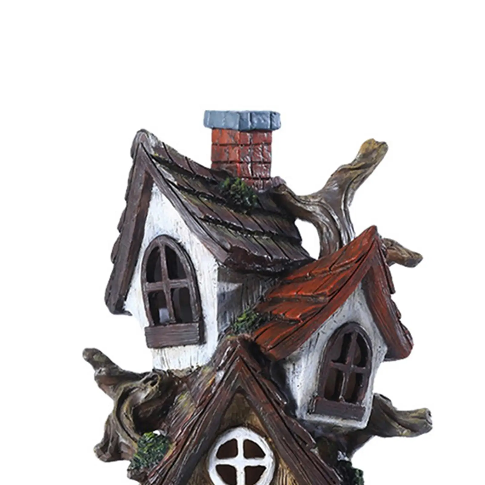 

Resin Fairy Garden House Decorations Statues Exquisite Sculptures Miniature Garden Accessories Fairy Garden Supplies Tree House