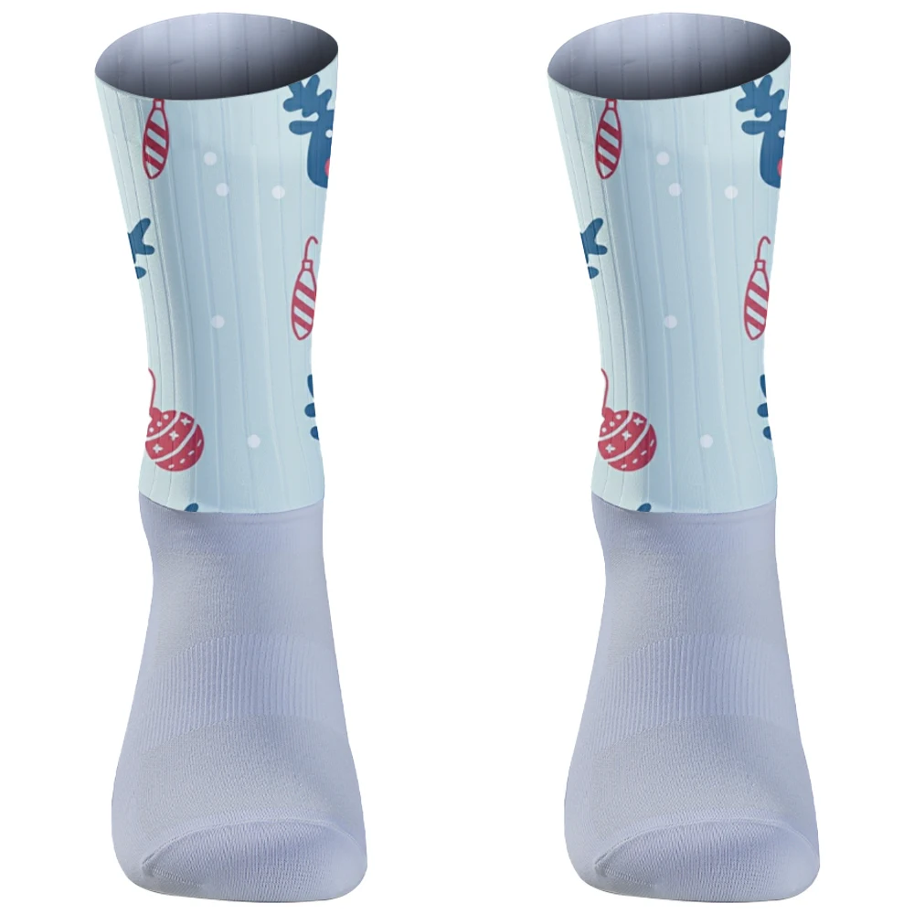 Рождественские чулки противоскользящие силиконовые летние аэро носки