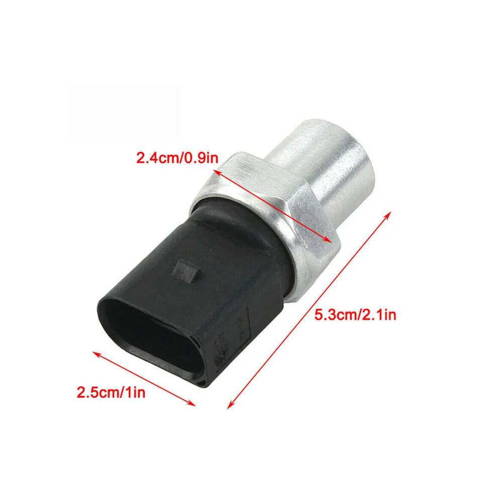 

For A4 A5 A6 Sensor Air Conditioning Easy To Install Part Pressure Switch Replacement Wear-resistance 3 Pin 3-pole
