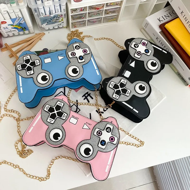 

Funny Women's Bag 2023 Trend Hip-hop Cute Shoulder Bag Woman Fashion Leather Luxury Chain Mobile Bag Party Cartoon Crossbodybags