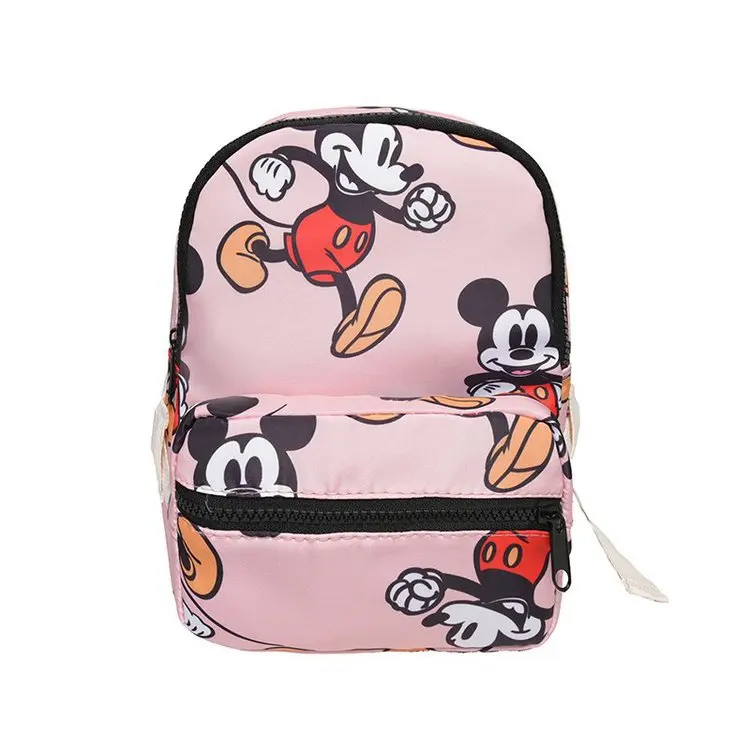 Disney Girls' Minnie Mickey Mouse Backpack Fashion  Spring Outing  Backpack Girl Cute Primary School gift