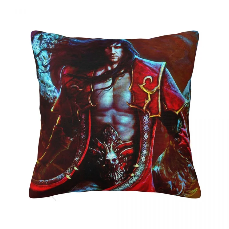 

Castlevania Game Pillowcase Printed Polyester Cushion Cover Decorative Symphony game gaming Throw Pillow Case Cover Home 45X45cm