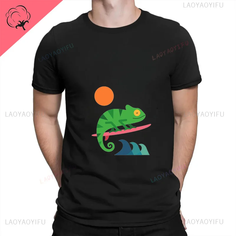 Веселая модная уличная одежда с принтом аноля повседневная летняя мужская и