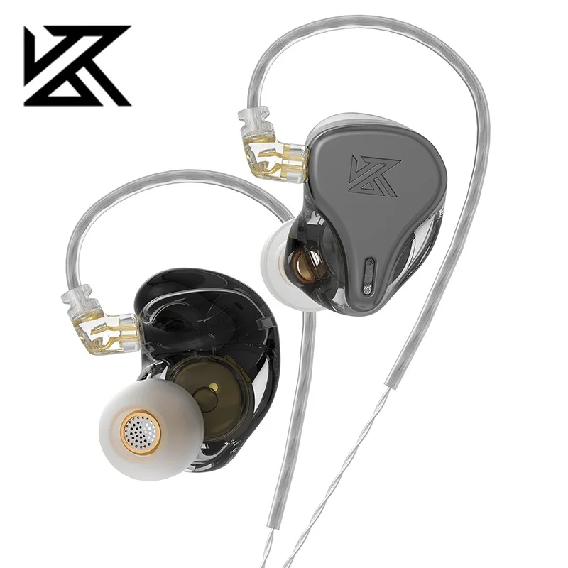 KZ × HBB DQ6S проводные наушники HIFI бас металлические в ухо монитор музыкальные