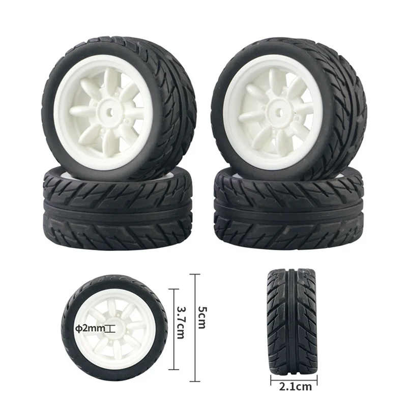 4 шт. резиновые шины для SG1603 SG1604 SG1605 UDIRC UD1601 UD1602 UD1603 UD1604 1/16 детали обновления