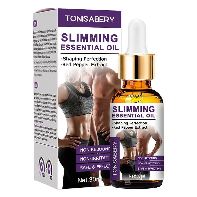 

Slimming Weight Lose Essential Oils Thin Leg Waist Fat Burner Burning Anti-Cellulite Weight Loss Slimming Oil 30ml