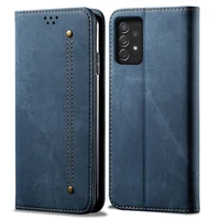 for samsung a52 s 5g flip case leather wallet texture magnetic business cover samsung galaxy a52s case a 52 sm a625 a525 funda