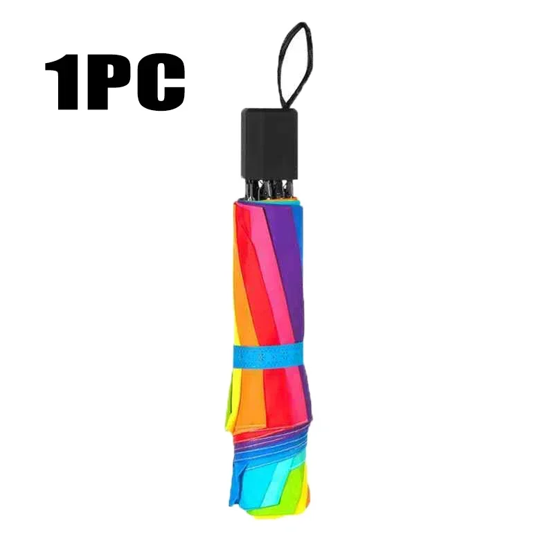 

Радужный складной зонт