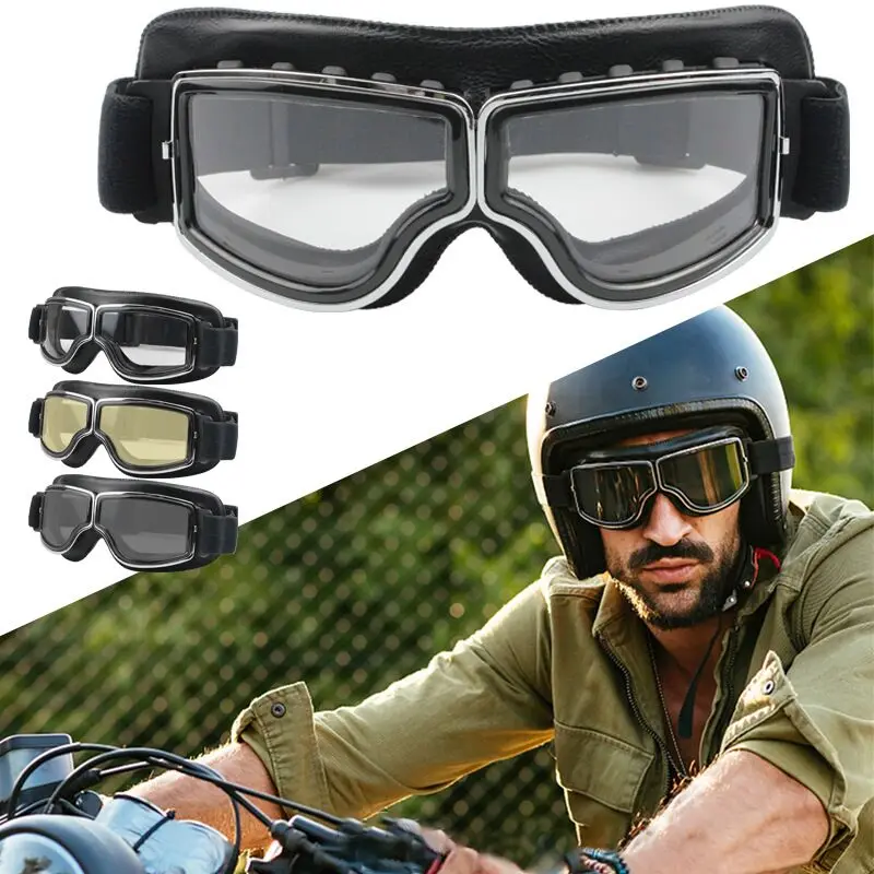 Harley Goggles Motorcycle Glasses Riding Off-road Goggles Motorcycle Helmet Glasses Pilot Goggles enlarge