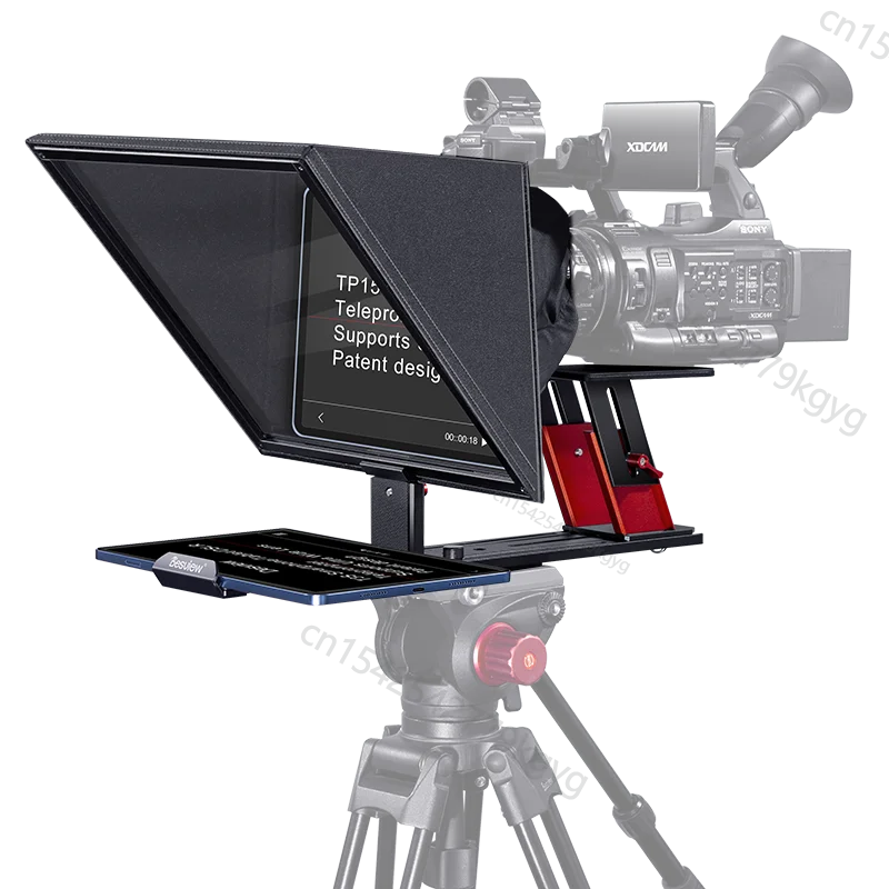 Bestview TP150 15 inch Teleprompter Recording Portable Teleprompter For Tablet iPad DSLR Camera Prompting Inscriber Reader