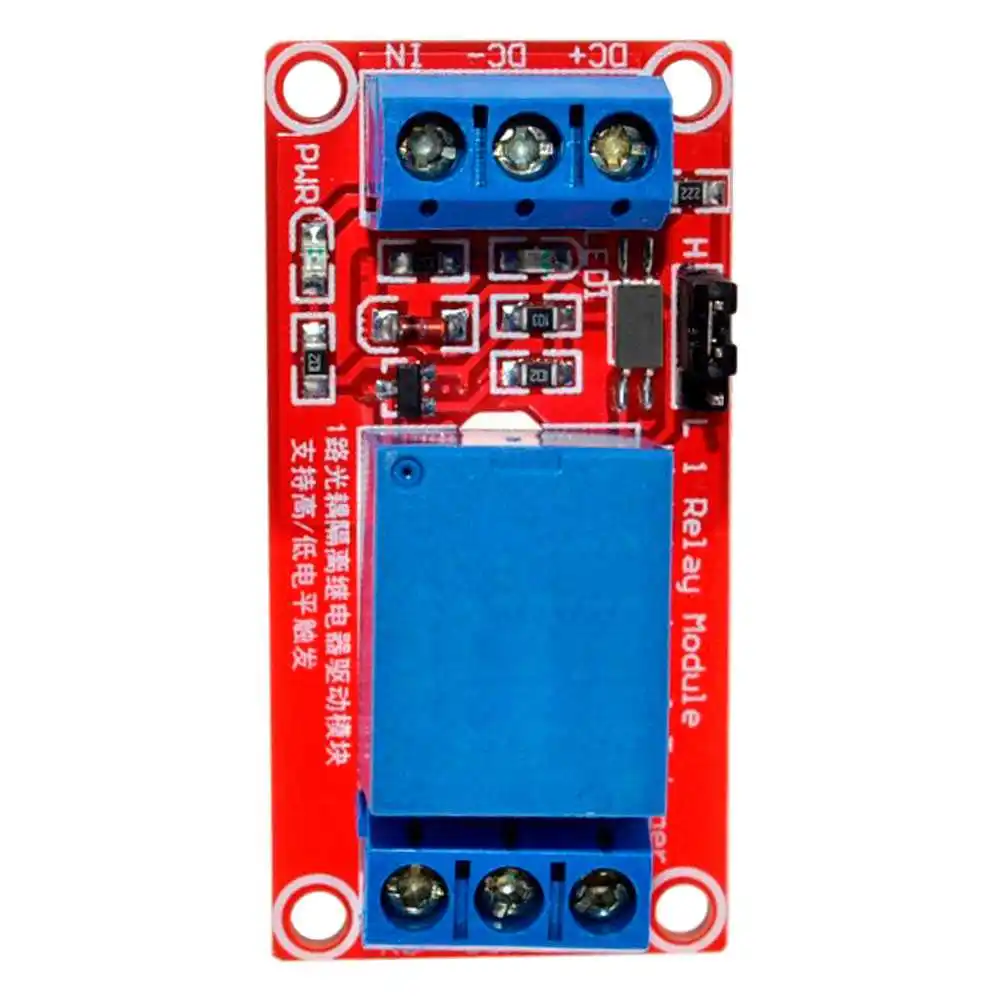 ОциоДуал Модуль Реле 5В 10А 1 Канал Низкий Срабатывание Высокий Для Arduino ARM PIC AVR DSP Реле Pi с Джампером для Изолированной Платы на.