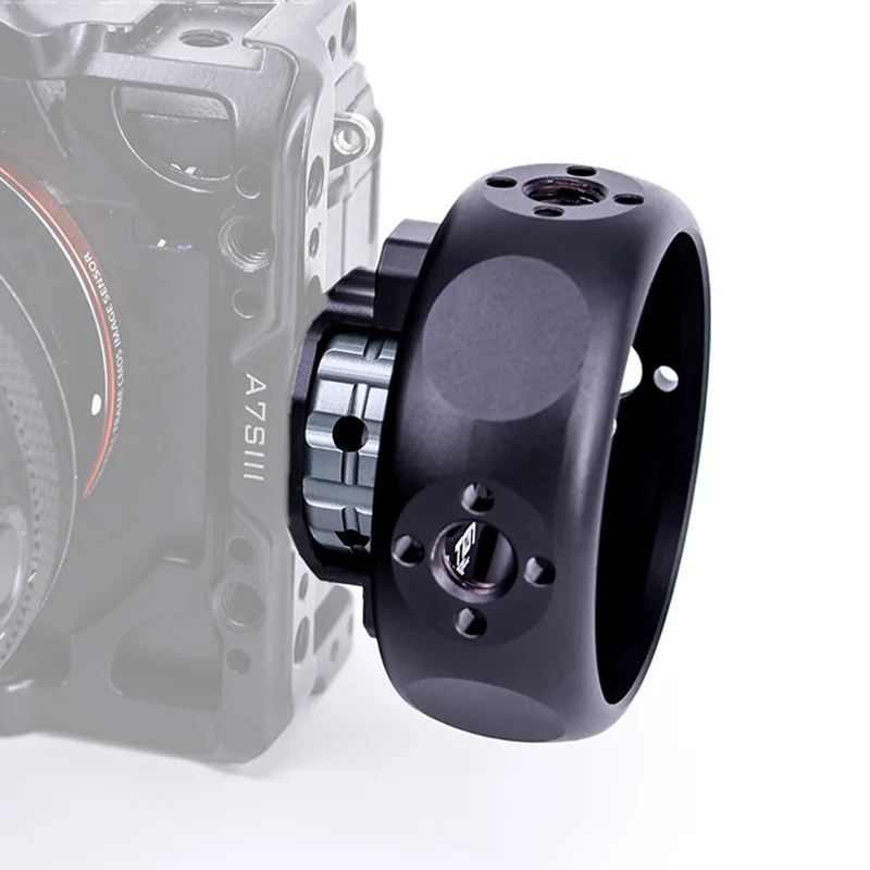 

Vlogger Camera Hand Grip Side Handle with 1/4 3/8 screw ARRA Position Hole for Camera Cage Extension Accessori