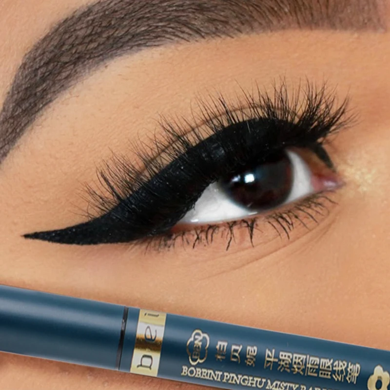 

Waterproof Quick Dry Liquid Eyeliner SWeatproof Smudge-Proof Long-lasting Black Blue Brown Eyeliner Pencil Beauty Eyes Makeup
