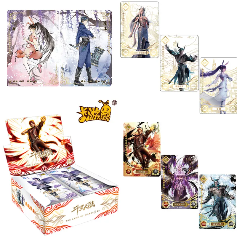 Collection Card Box Ink Style Super Rare Tang San Sp Collection Card Kids Gifts for Festival KAYOU Genuine Soul Land Anime Game