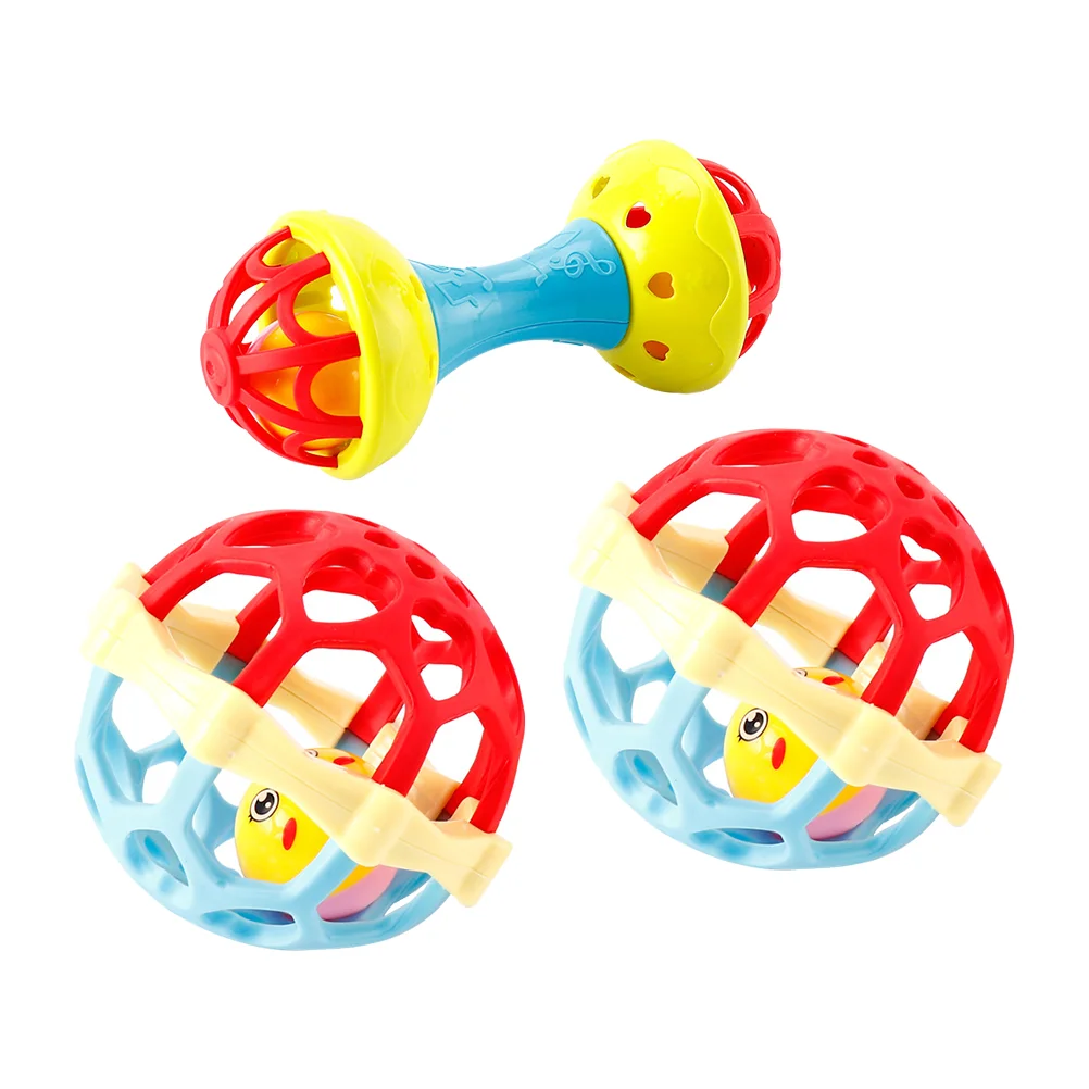 

Toys Baby Rattle Newbornmusical Kidsshakedevelopment Early Instruments Toddler Rattles Handbells Shaker Grip Hand Infant Grasp