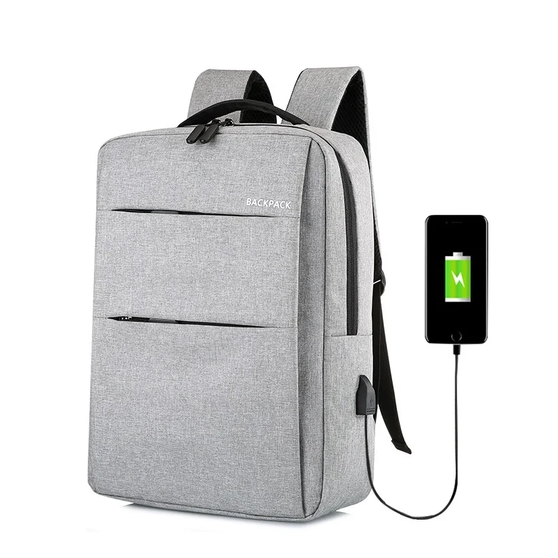 

Модный рюкзак для ноутбука 15,6 дюйма с USB-зарядкой, многофункциональный дорожный рюкзак, многофункциональная вместительная повседневная школьная сумка с защитой от кражи