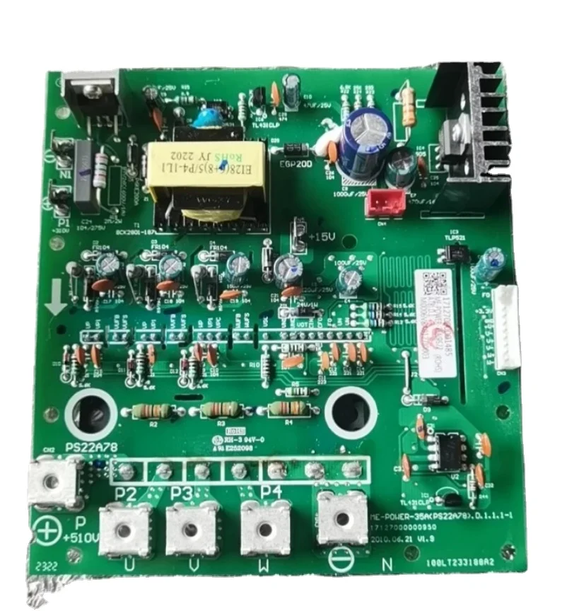 

New 17127000000950 17127000001485 ME-POWER-35A(PS22A78).D.1.1.1-1 202302130712 Midea A Main Board