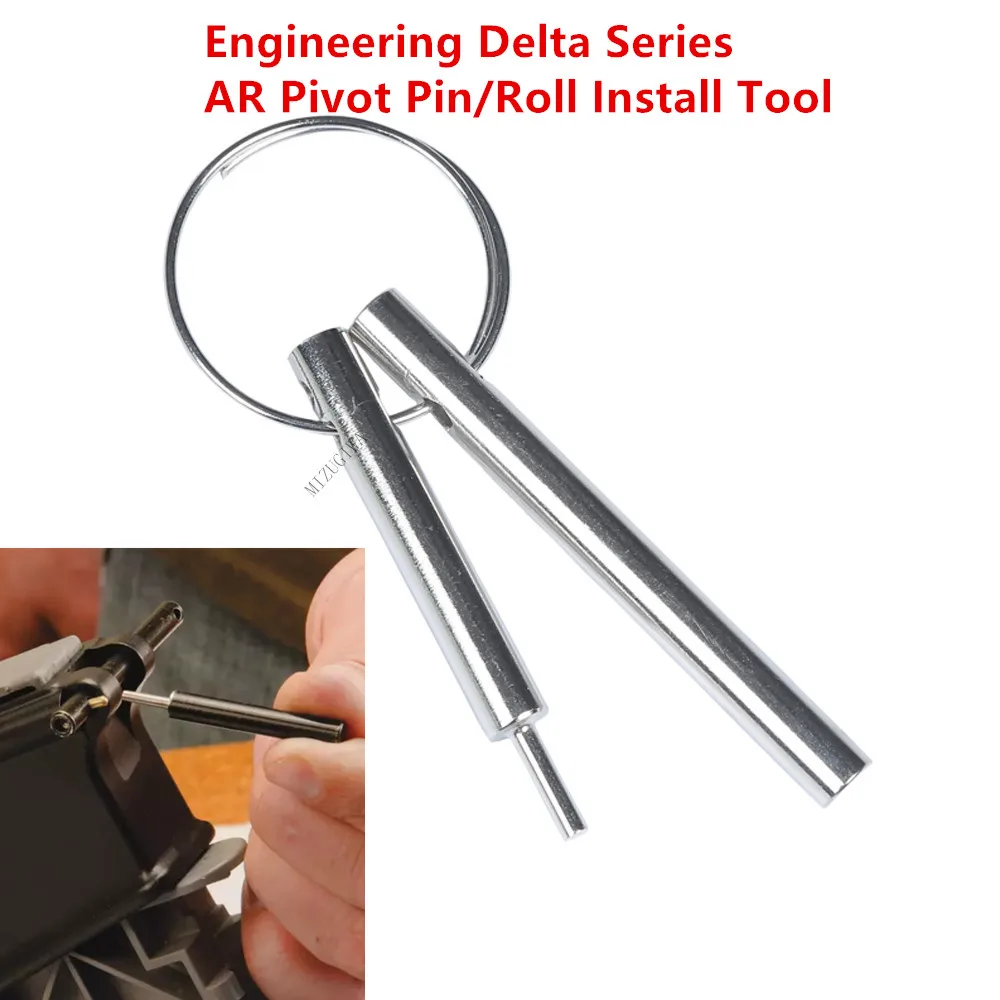 MIZUGIWA AR Pivot Pin Installation Tool Engineering Delta Series AR Pivot Pin Install Tool For the AR15 M4 M16 Roll Install Tool